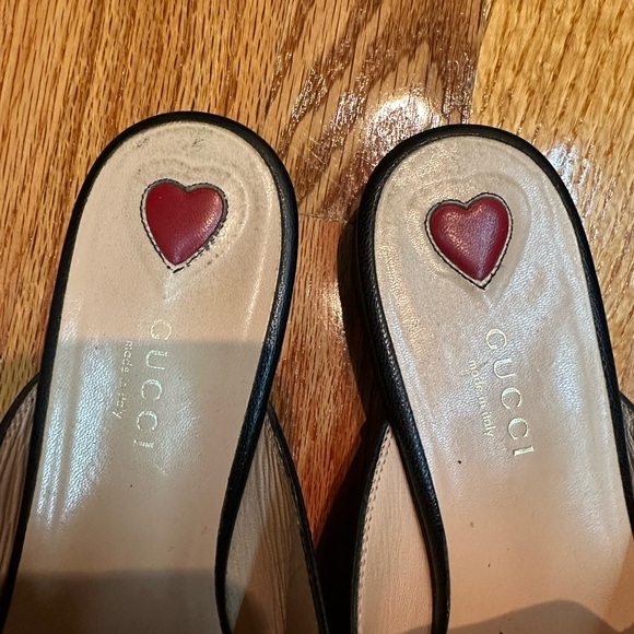 Gucci leather mules 7.5 - Picture 2 of 7